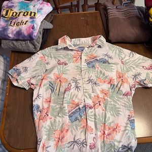 IZOD Hawaiian beach or golf shirt.